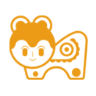 【公式】ハリコ犬の渡嘉毛織 logo